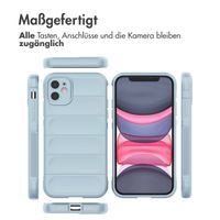 imoshion EasyGrip Back Cover für das iPhone 11 - Hellblau