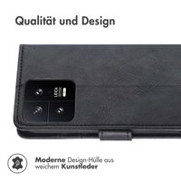 imoshion Luxuriöse Klapphülle für das Xiaomi 13 - Schwarz