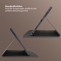 Selencia Riva Klapphülle Samsung Galaxy Tab A11 Plus - Schwarz