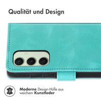imoshion Klapphülle mit Kordel Samsung Galaxy S24 FE - Türkis