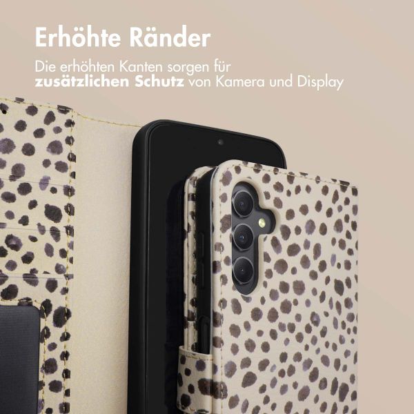 imoshion Design Klapphülle Samsung Galaxy A34 (5G) - Black And White Dots