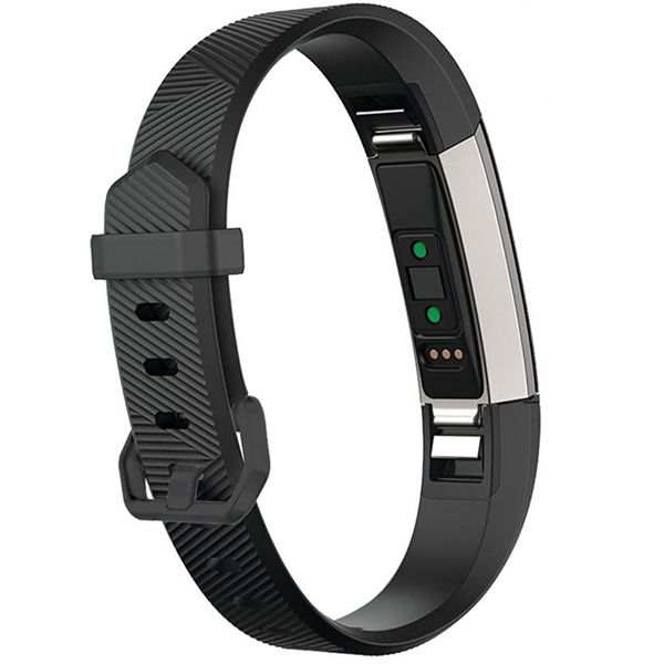 imoshion Silikonband für die Fitbit Alta (HR) - Schwarz