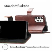 imoshion Luxuriöse Klapphülle Samsung Galaxy A53 - Dunkelbraun