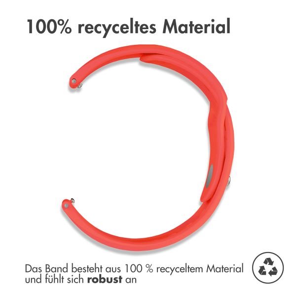 imoshion Silikonband Sport für das Samsung Galaxy Watch 7 40/44 mm - Rot