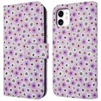 imoshion ﻿Design Klapphülle für das iPhone 11 - Purple Flowers