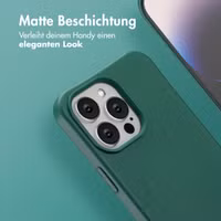 imoshion Color Backcover mit abnehmbarem Handykette und MagSafe Apple iPhone 14 Pro Max - Dunkelgrün