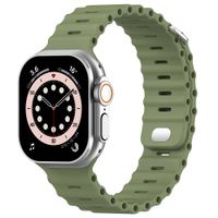 Accezz Ocean Armband für Apple Watch Series 1 - 9 / SE (38/40/41 mm) | Series 10 / 11 (42 mm) - Khaki