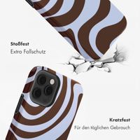 Selencia Vivid Back Cover Apple iPhone 12 (Pro) - Dream Swirl Chocolate