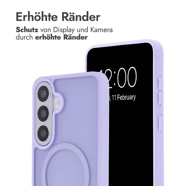 imoshion Color Guard Back Cover mit MagSafe Samsung Galaxy S26 FE / S25 FE - Lila