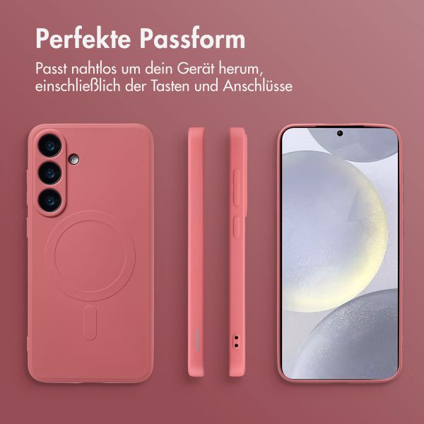 imoshion Color Back Cover mit MagSafe Samsung Galaxy S25 Plus - Dusty Rose