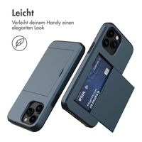 imoshion Backcover mit Kartenfach Apple iPhone 14 Pro - Dunkelblau