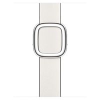 Apple Leather Band Modern Buckle Apple Watch Series 1 bis 9 / SE (38/40/41 mm) | Series 10 (42 mm) - Größe L - Chalk