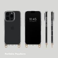 Selencia Backcover mit abnehmbaren Haken Apple iPhone 16 Pro - Transparent