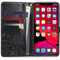 Mandala Klapphülle Schwarz Apple iPhone 11
