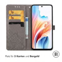 imoshion Mandala Klapphülle Oppo A79 - Grau