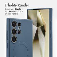 imoshion Color Back Cover mit MagSafe Samsung Galaxy S24 Ultra - Dunkelblau