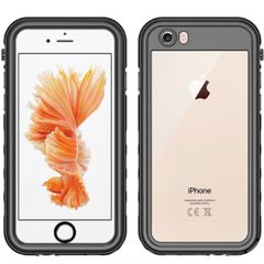 Redpepper Dot Plus Waterproof Case für das iPhone SE (2022 / 2020) / 8 / 7 / 6(s) - Schwarz