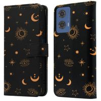 imoshion Design Klapphülle für das Motorola Moto G04 / G24 - Sky Black