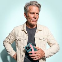Callbuddy Hülle mit Strap Apple iPhone 16 Pro Max - Miami Vice