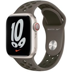 Apple Nike Sport Armband für das  Apple Watch Series 1 t/m 9 / SE (38/40/41 mm) | Series 10 / 11 (42 mm) - Cargo Khaki