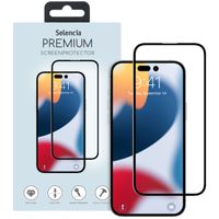 Selencia Premium Screen Protector aus gehärtetem Glas für das Apple iPhone 14 Pro Max