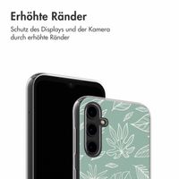 imoshion Design Hülle Samsung Galaxy A14 (5G/4G) - Leaves Line-Art