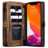 CaseMe Luxuriöse 2-in-1-Portemonnaie-Klapphülle Leder iPhone 12 Mini