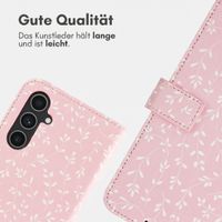 imoshion Design Klapphülle Samsung Galaxy A54 (5G) - Pink Bazaar Flowers