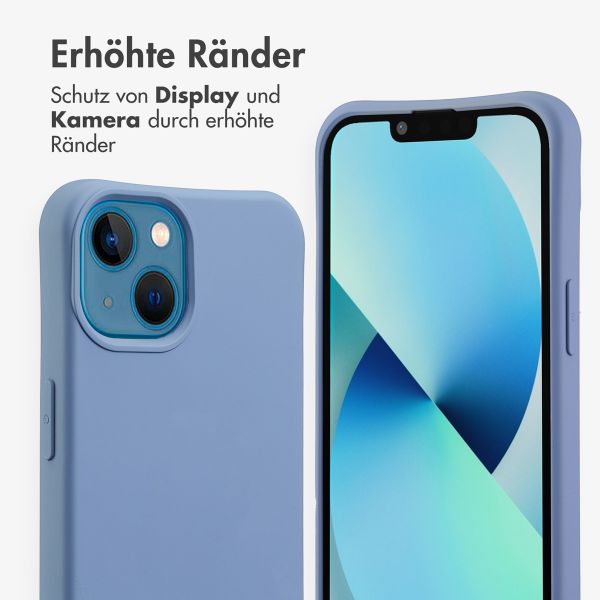 imoshion Color Backcover mit abnehmbarem Handykette und MagSafe Apple iPhone 13 - Ash Blue