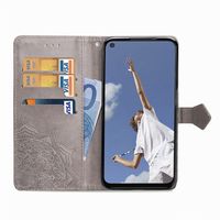 Mandala Klapphülle Oppo A52 / Oppo A72 / Oppo A92 - Grau