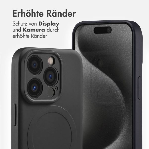 imoshion Color Back Cover mit MagSafe Apple iPhone 15 Pro - Schwarz