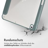 imoshion Origami Klapphülle iPad 9 (2021) 10.2 Zoll / iPad 8 (2020) 10.2 Zoll / iPad 7 (2019) 10.2 Zoll - Dunkelgrün