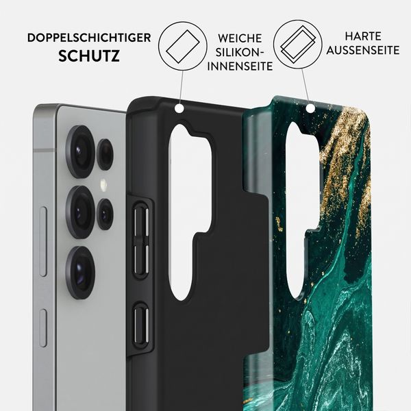 Burga Tough Back Cover MagSafe Samsung Galaxy S25 Ultra - Emerald Pool