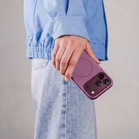 imoshion Color Backcover mit Thin MagSafe Ring Apple iPhone 18 Pro / 17 Pro - Violett