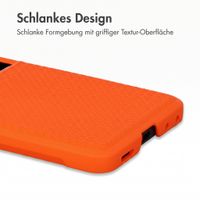Accezz Grid Backcover Samsung Galaxy Z Flip 8 - Orange