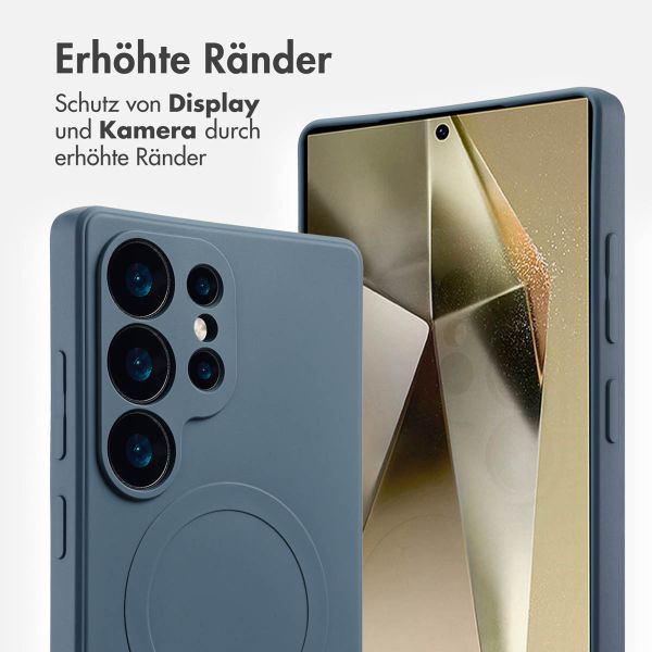 imoshion Color Back Cover mit MagSafe für das Samsung Galaxy S25 Ultra - Dunkelblau