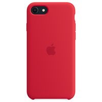 Apple Silikon-Case für das iPhone SE (2022 / 2020) / 8 / 7 - Red