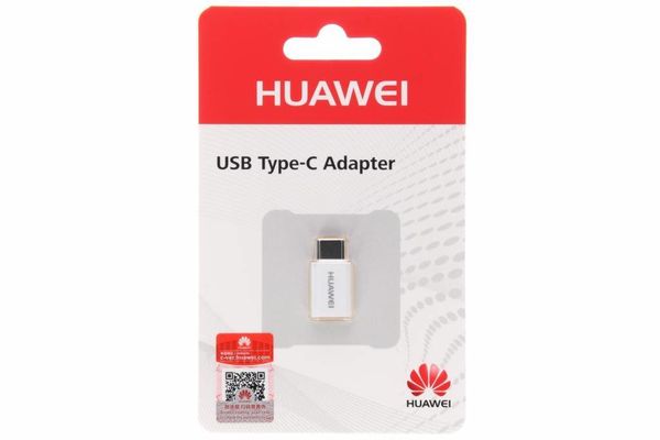 Huawei Micro-USB zu USB-C Adapter Weiß