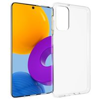 Accezz TPU Clear Cover für das Samsung Galaxy M52 - Transparent