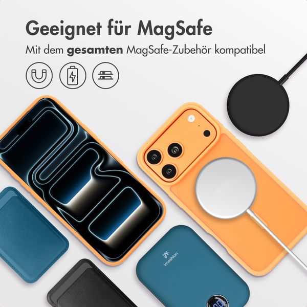imoshion Color Guard Back Cover mit MagSafe Apple iPhone 17 Pro Max - Orange
