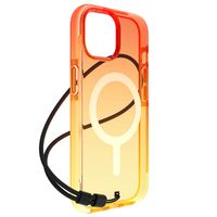 BodyGuardz Ace Pro MagSafe Back Cover für das iPhone 15 - Peach Sorbet Ombre