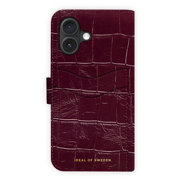 iDeal of Sweden Magnet Wallet+ Klapphülle Apple iPhone 16 - Fine Wine