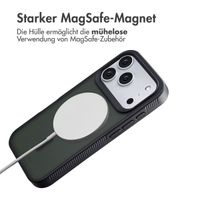 Accezz Rugged Frosted Back Cover mit MagSafe Apple iPhone 17 Pro - Schwarz