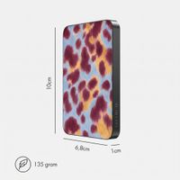 Selencia Vivid Powerbank 5.000 mAh - MagSafe und Qi - Black / Rebel Crush