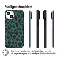 imoshion Design Hülle für das iPhone 14 - Green Leopard