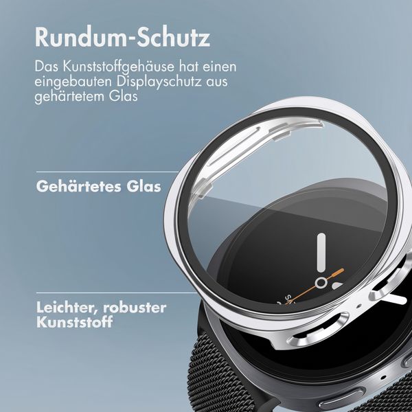 imoshion Full Cover Hard Case Samsung Galaxy Watch 8 (44 mm) - Silber