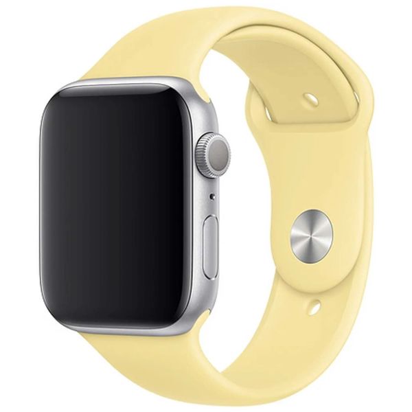 Apple Sport Band für Apple Watch Series 1-9 / SE - 38/40/41 mm / Series 10 - 42 mm - Lemon Cream