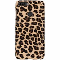 Leopard Design Hardcase-Hülle Braun für das Huawei P Smart