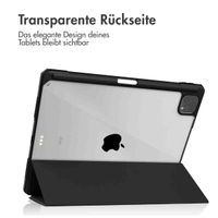 imoshion Trifold Hardcase Klapphülle Apple iPad Pro 11 (2022 / 2021 / 2020 / 2018) - Schwarz