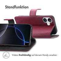 imoshion Luxuriöse Klapphülle Apple iPhone 17 - Bordeaux